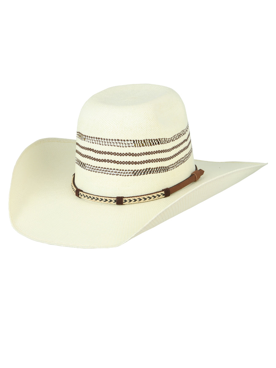 El General 20X Palm Straw Western Hat Minnick 45762