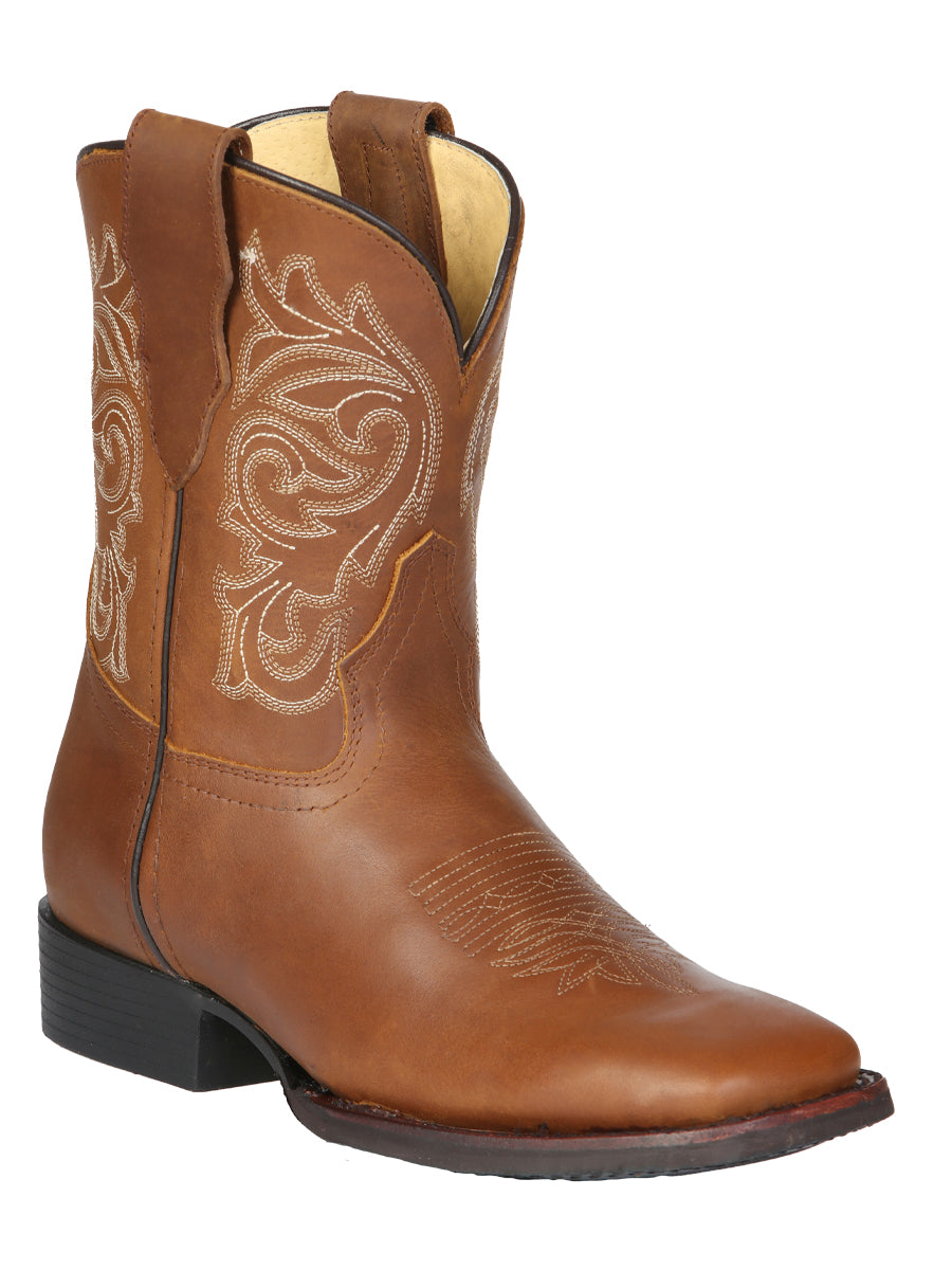 El General Women's Rodeo Boots - Papaya 45797