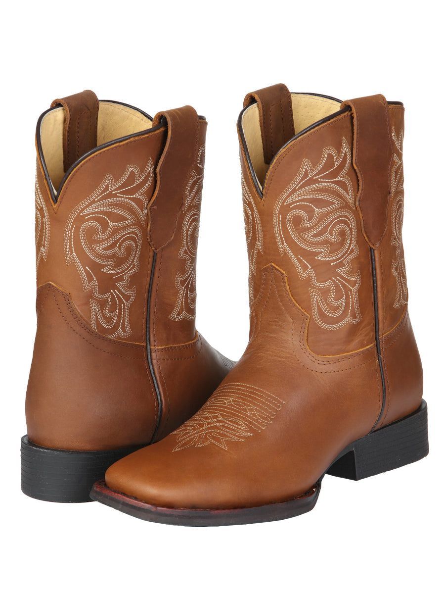 El General Women's Rodeo Boots - Papaya 45797