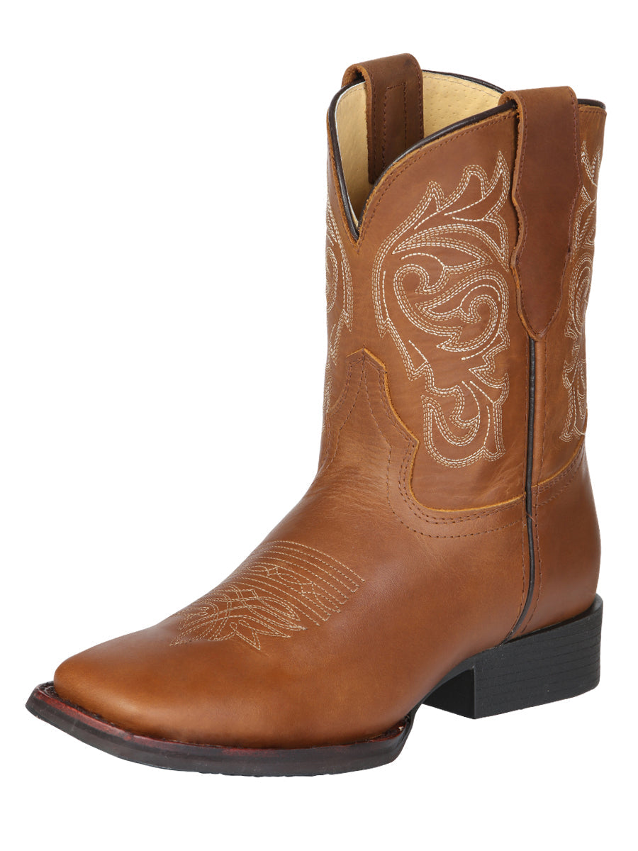 El General Women's Rodeo Boots - Papaya 45797