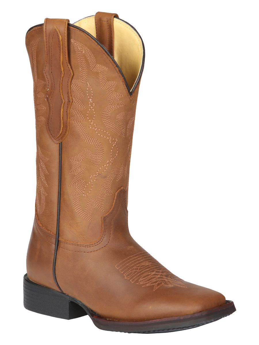 El General Women's Rodeo Boots - Honey 45801