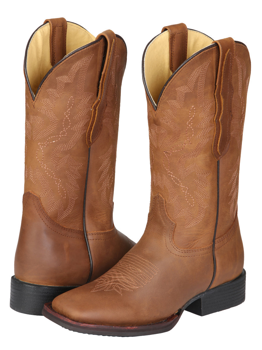 El General Women's Rodeo Boots - Honey 45801