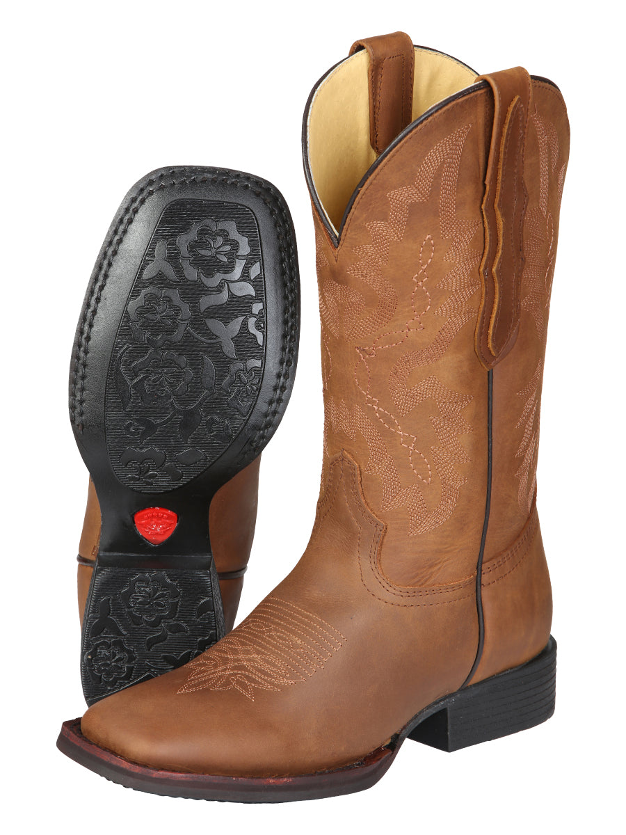 El General Women's Rodeo Boots - Honey 45801