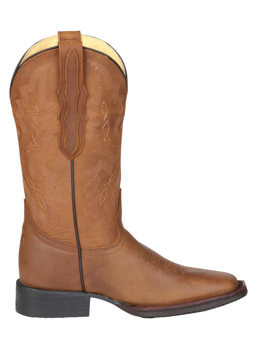 El General Women's Rodeo Boots - Honey 45801