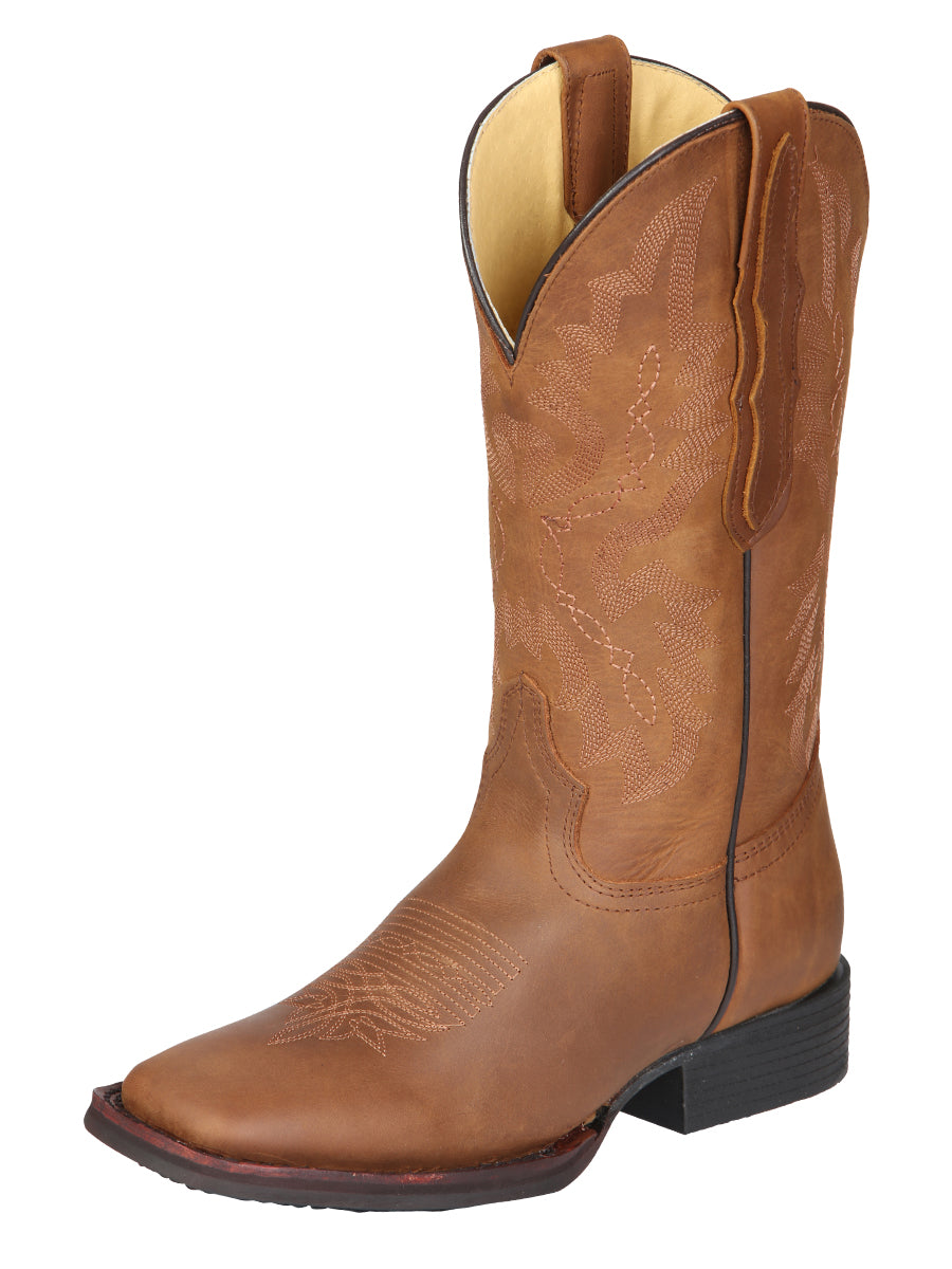El General Women's Rodeo Boots - Honey 45801