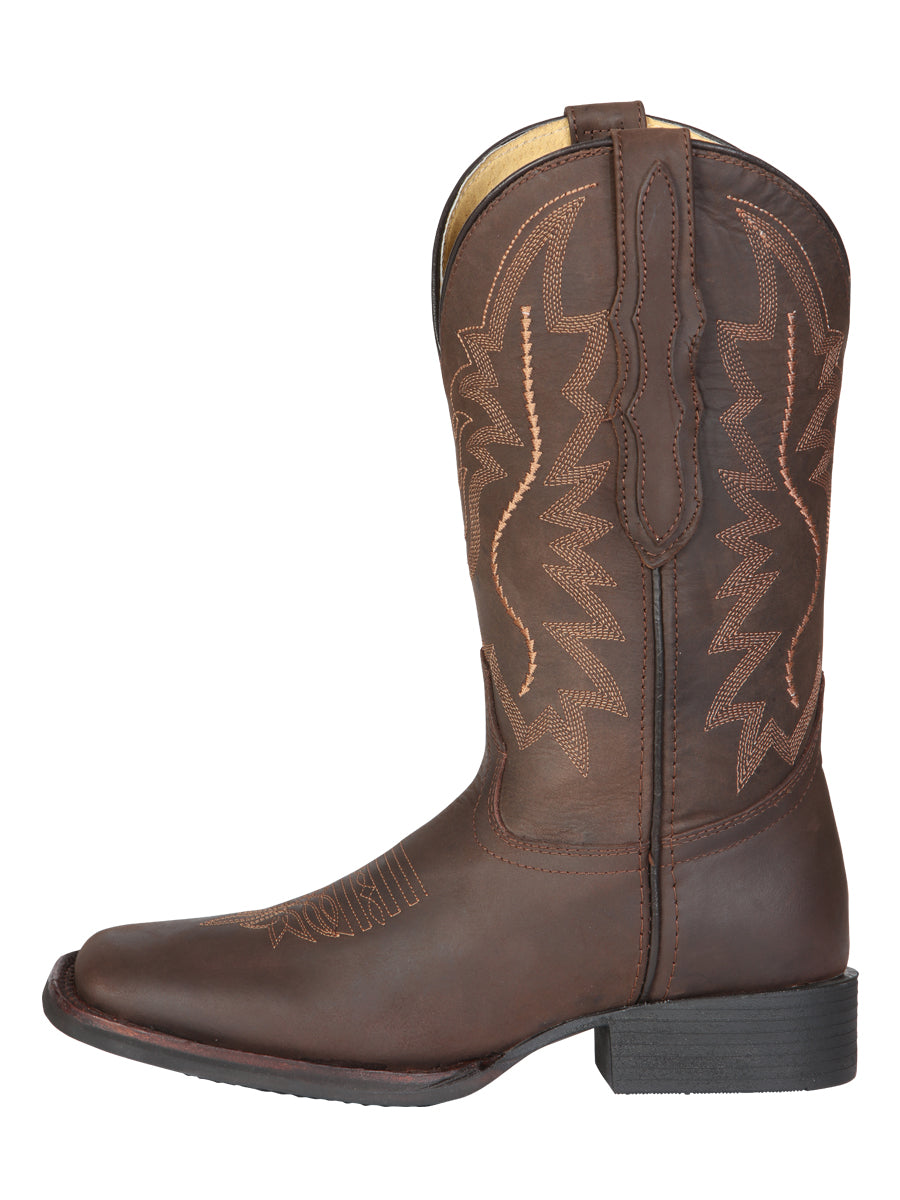El General Women's Rodeo Boots - Brown 45802