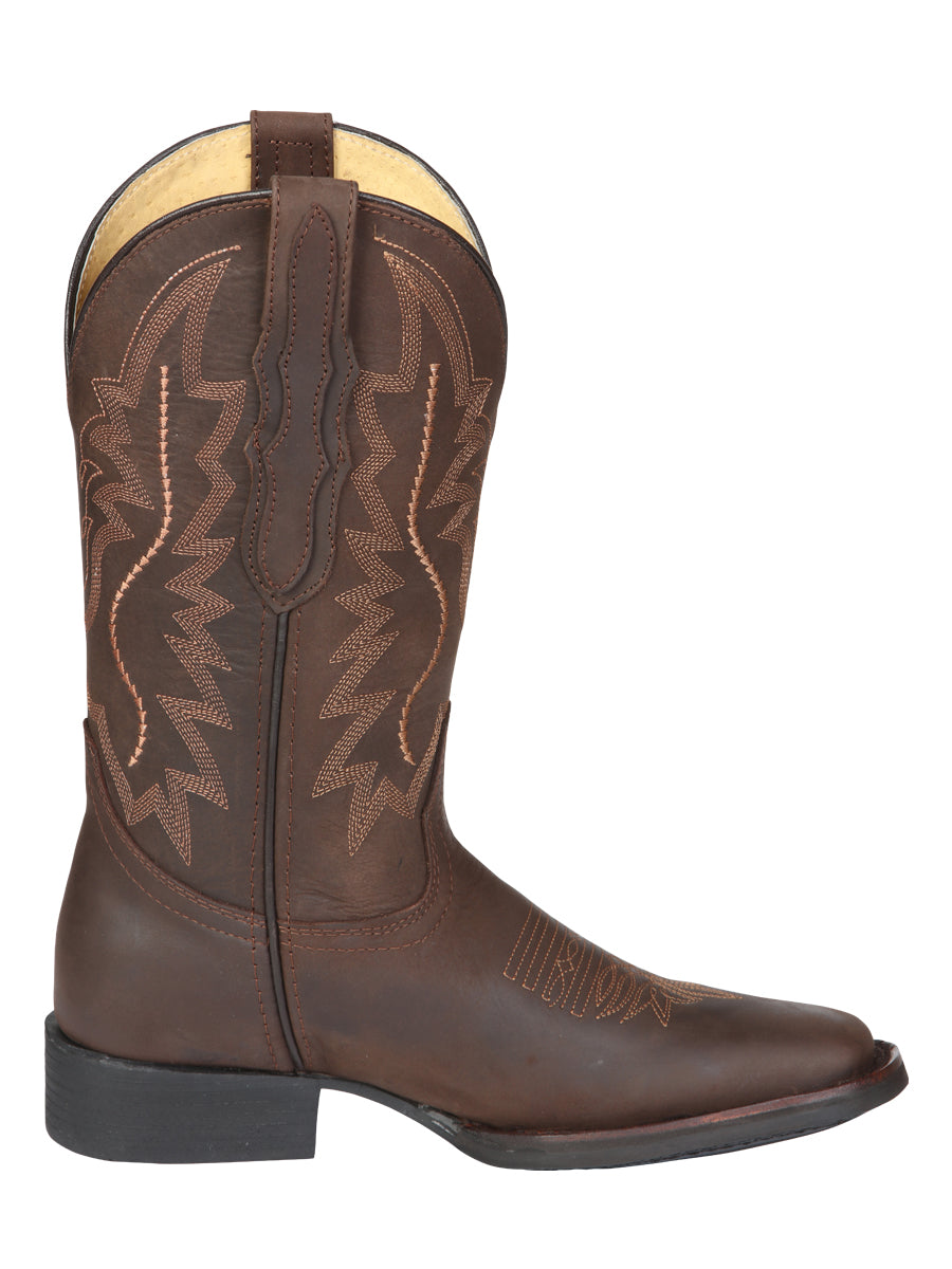 El General Women's Rodeo Boots - Brown 45802