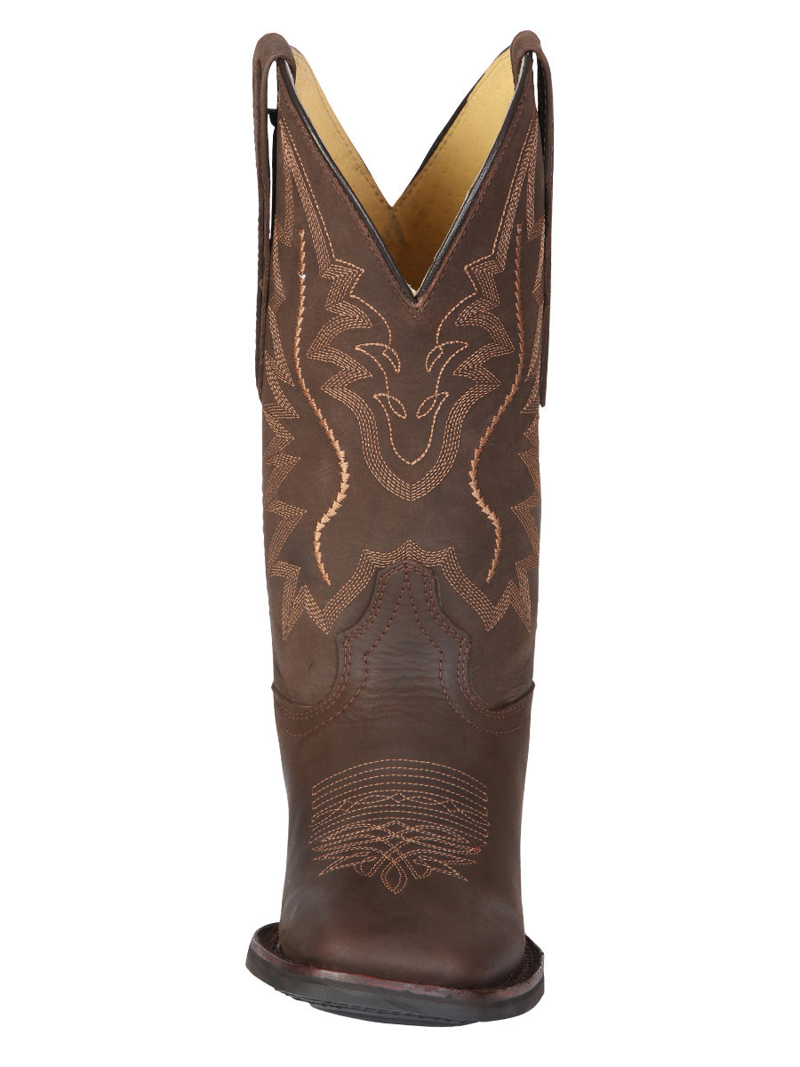 El General Women's Rodeo Boots - Brown 45802