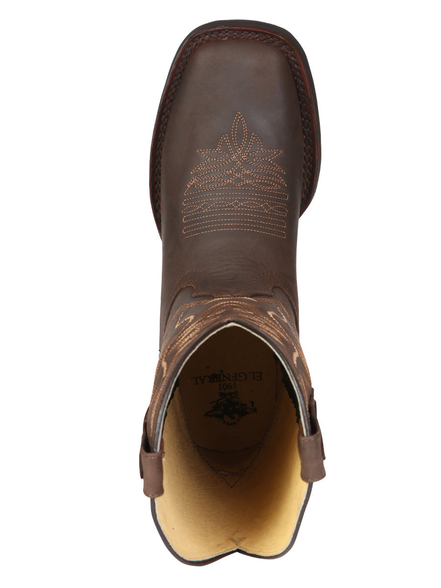 El General Women's Rodeo Boots - Brown 45802