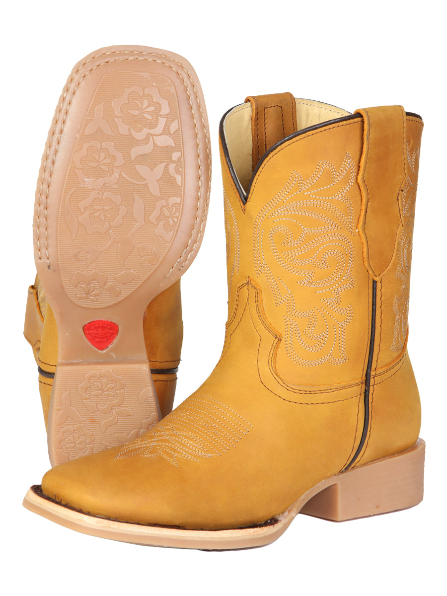 El General Women's Rodeo Boots - Honey 45803