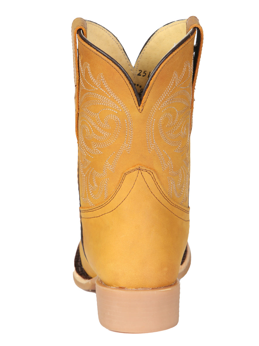 El General Women's Rodeo Boots - Honey 45803