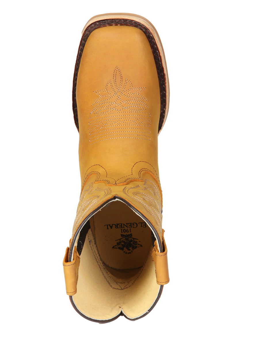 El General Women's Rodeo Boots - Honey 45803
