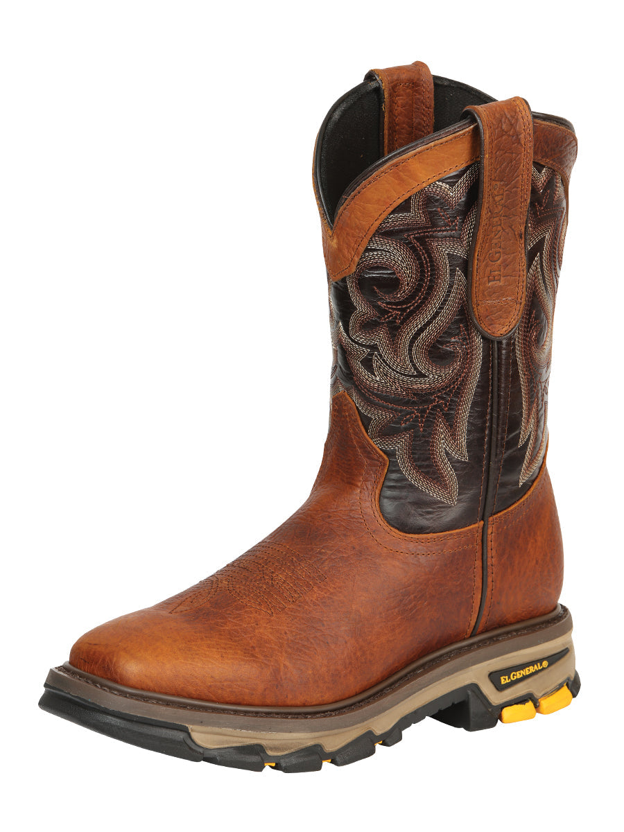 El General Work Boots Redwood Brown 45806