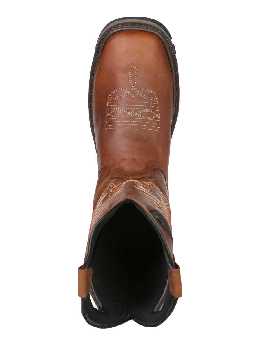 El General Men's Leather Work Boots - Kansas 45812