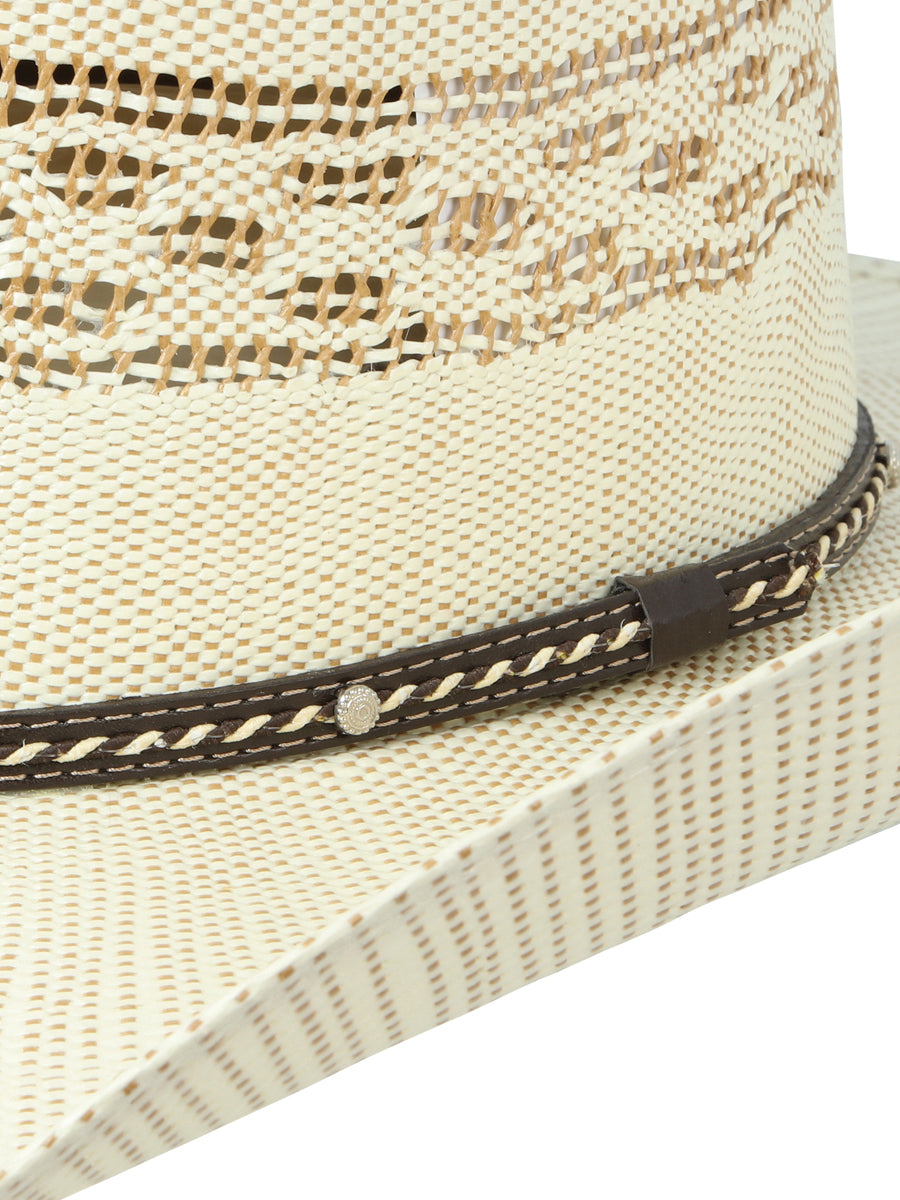 El General Sombrero Vaquero Bangora Western 20X - Estilo Ringers Marfil/Marrón 45880