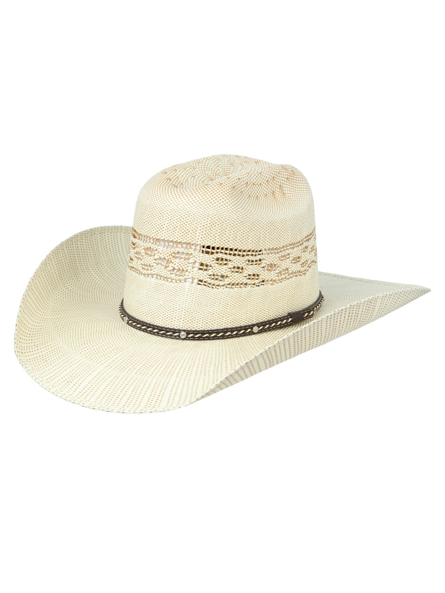 El General 20X Bangora Western Cowboy Hat Ringers Ivory Brown 45880