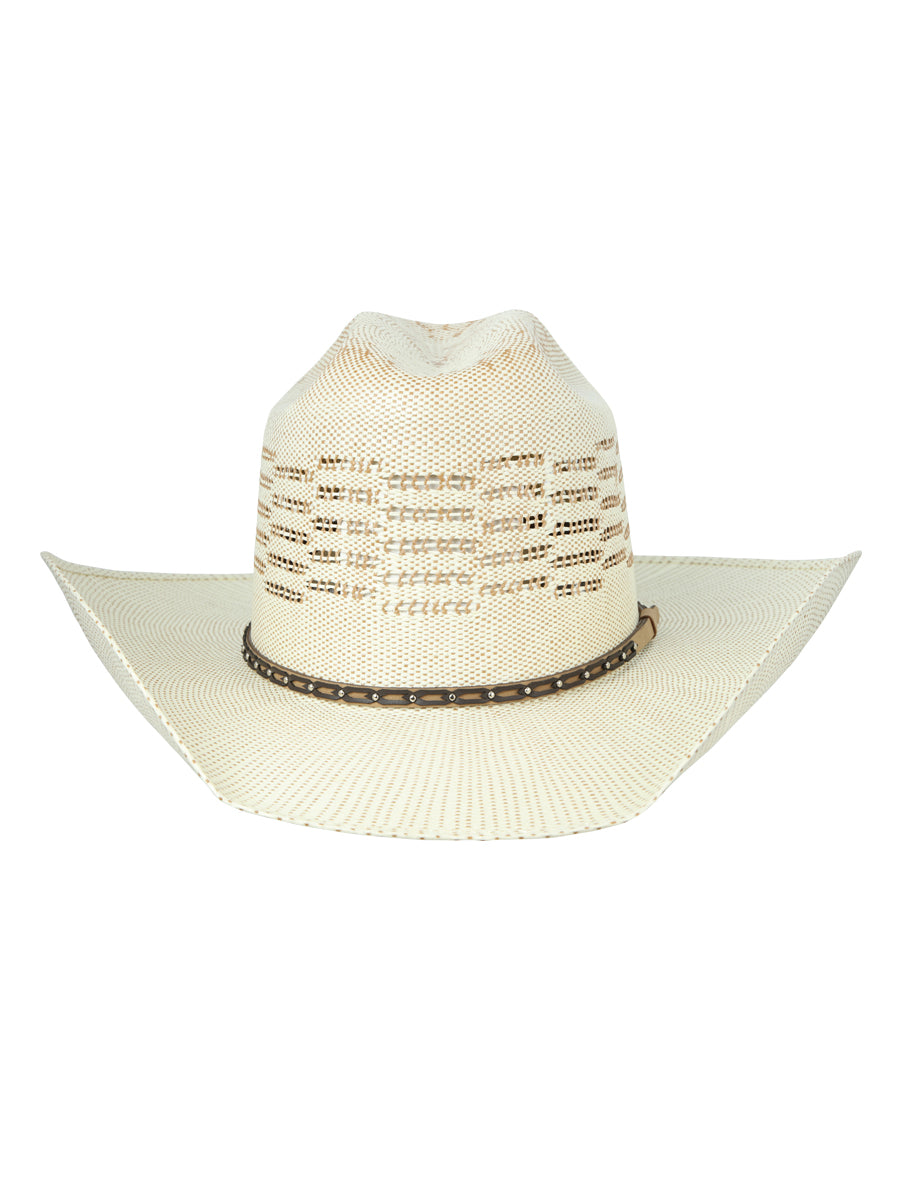 El General 20X Bangora Western Cowboy Hat - Style Ringers Ivory/Tan 45881