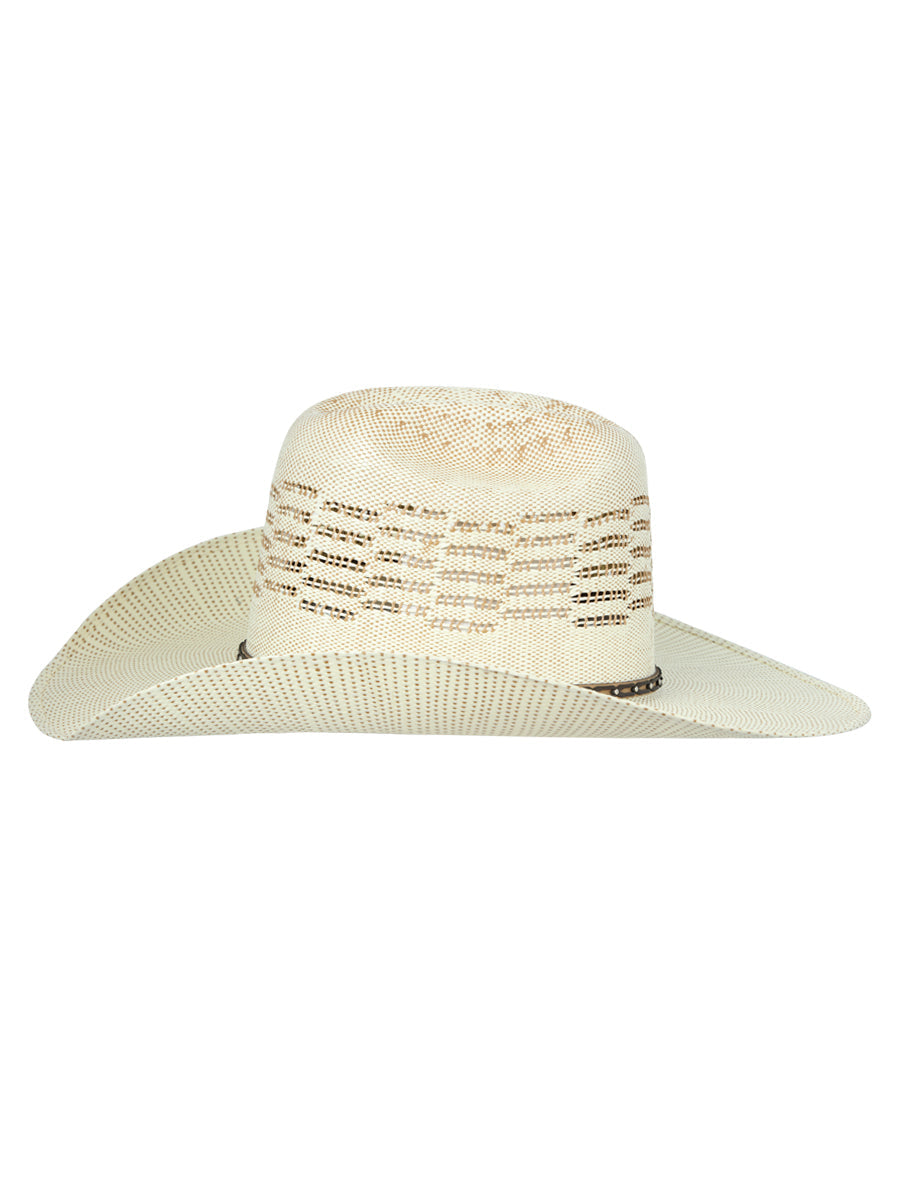 El General 20X Bangora Western Cowboy Hat - Style Ringers Ivory/Tan 45881
