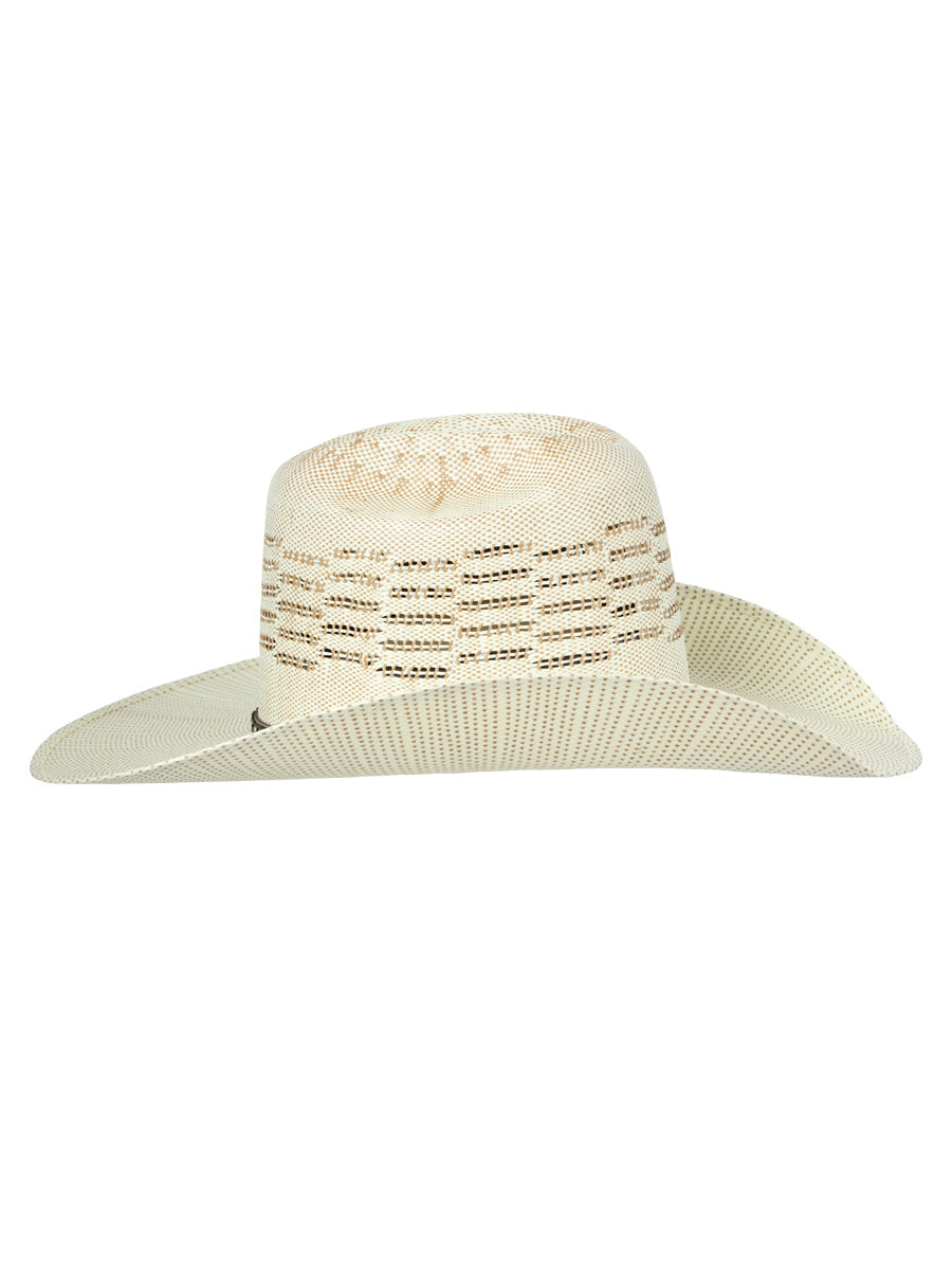 El General Sombrero Vaquero Western Bangora 20X - Estilo Ringers Ivory/Tan 45881