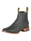 El General Men's Ankle Boots - Cimarron Leather Black 126610