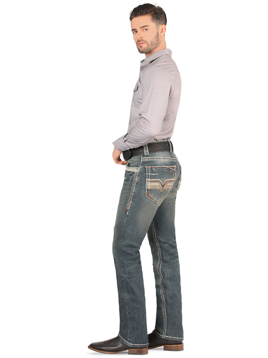 LAMASINI LM1868 Dark Blue (Heavy Denim) Copy