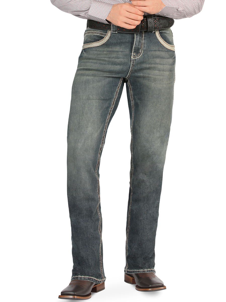 LAMASINI LM1868 Dark Blue (Heavy Denim) Copy