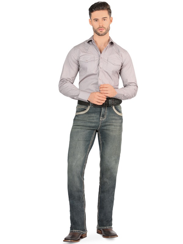LAMASINI LM1868 Dark Blue (Heavy Denim) Copy