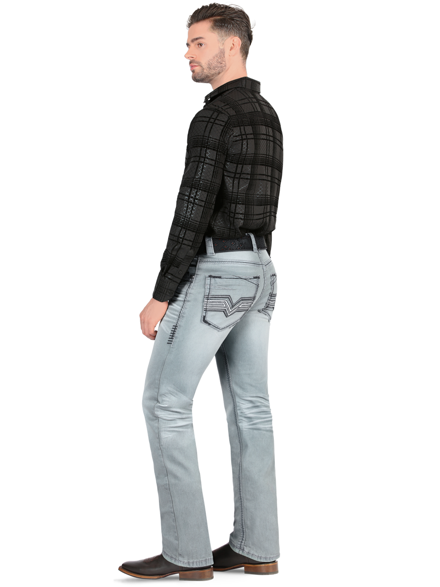 LAMASINI LM1868 Gray (Heavy Denim)