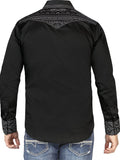 LAMASINI Embroidered Denim Shirt Style LM-2210