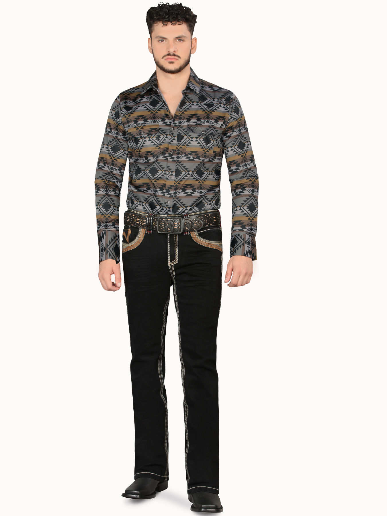 LAMASINI LM12101 Black (Heavy Denim)