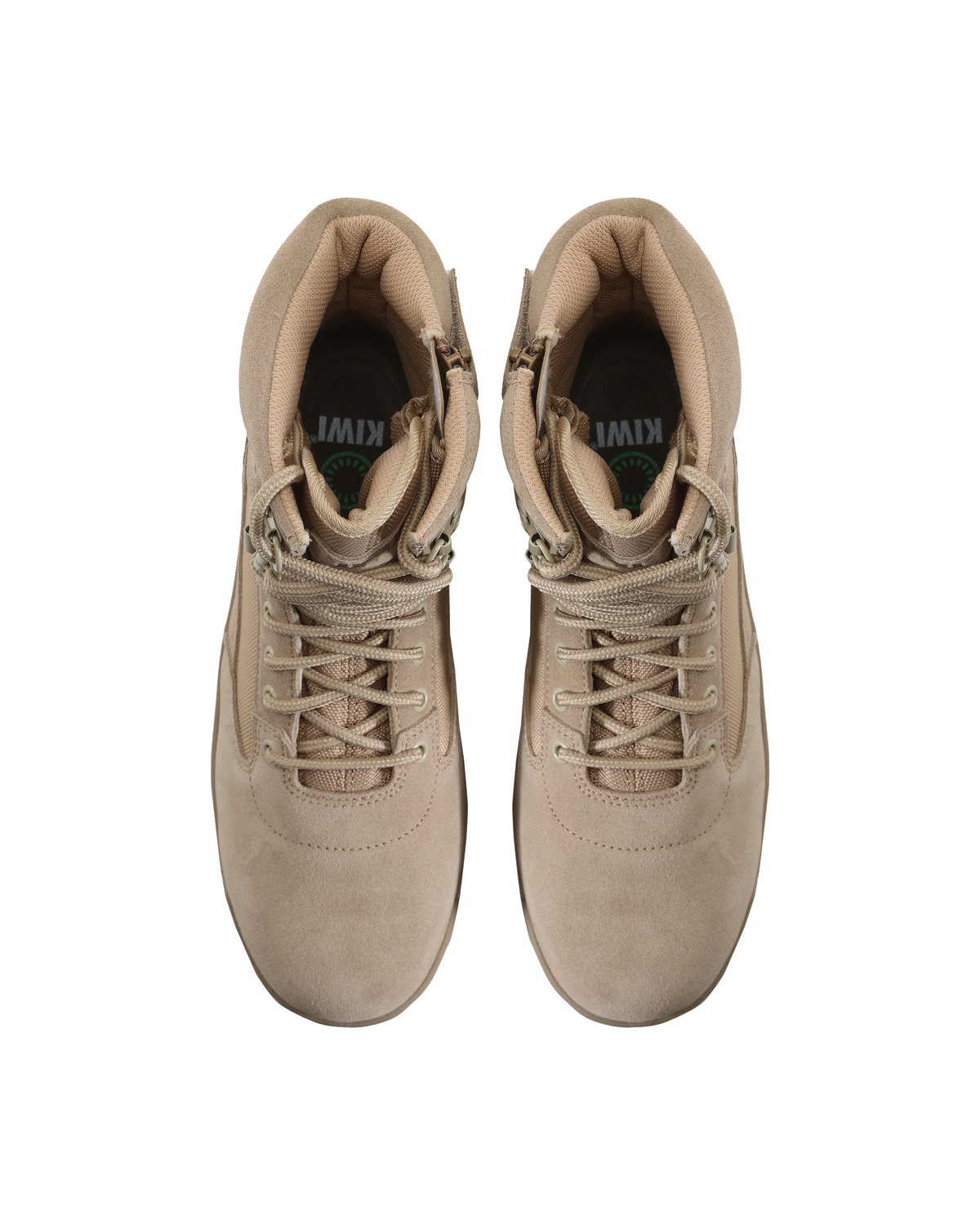 Kiwi Durable Sand Suede 6.5" Composite Toe Zipped Water Resistant Tactical Boots [68200]