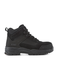 Kiwi Trek Black Suede/Nylon 5" Composite Toe Water Resistant Work Boots [68600]