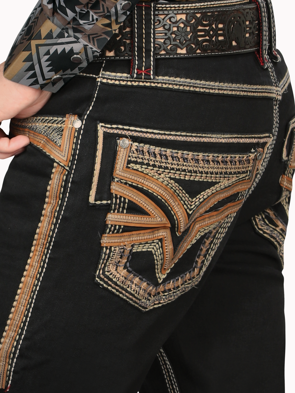 LAMASINI LM12101 Black (Heavy Denim)