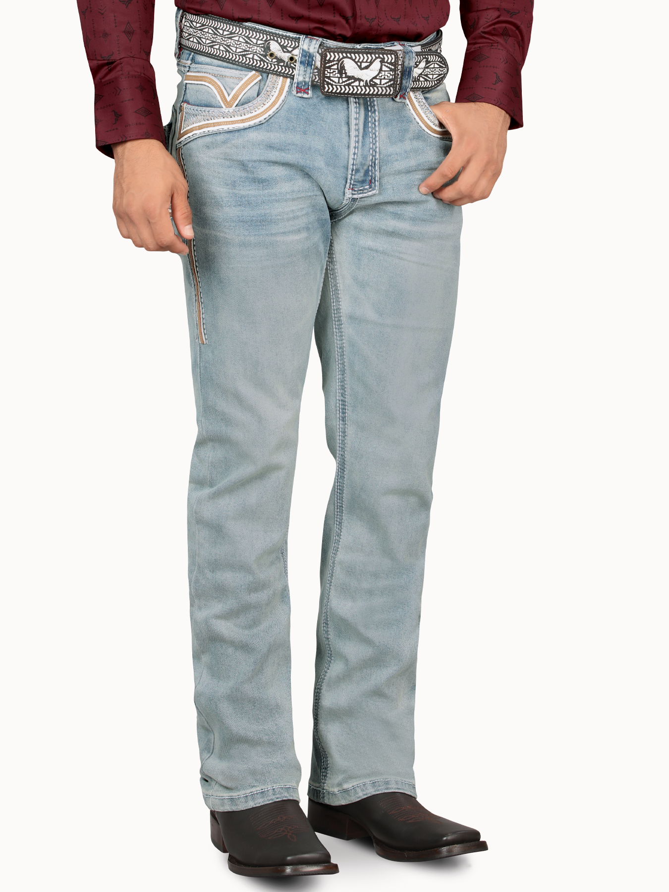 LAMASINI LM12101 Light Blue (Heavy Denim)