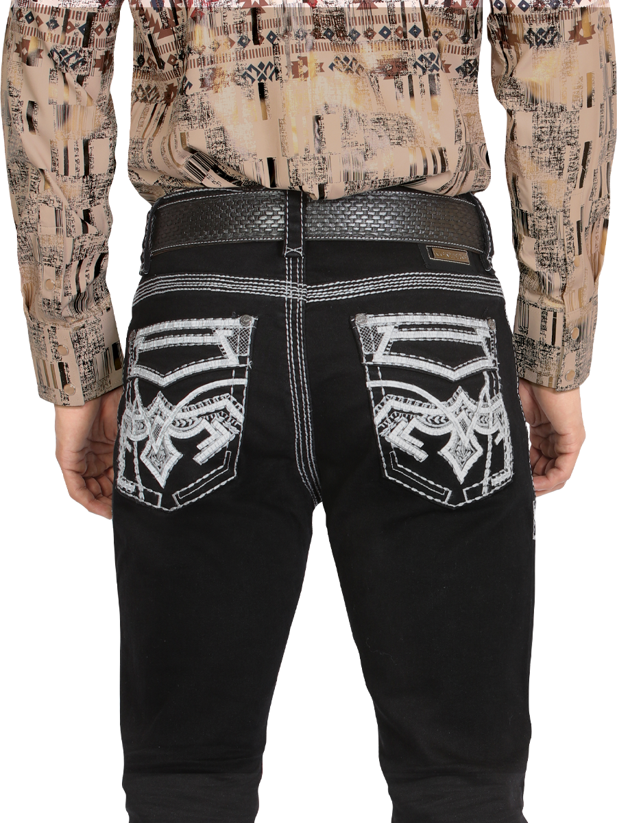 MONTERO 39500 Black Men's Denim Jeans (Heavy Denim)