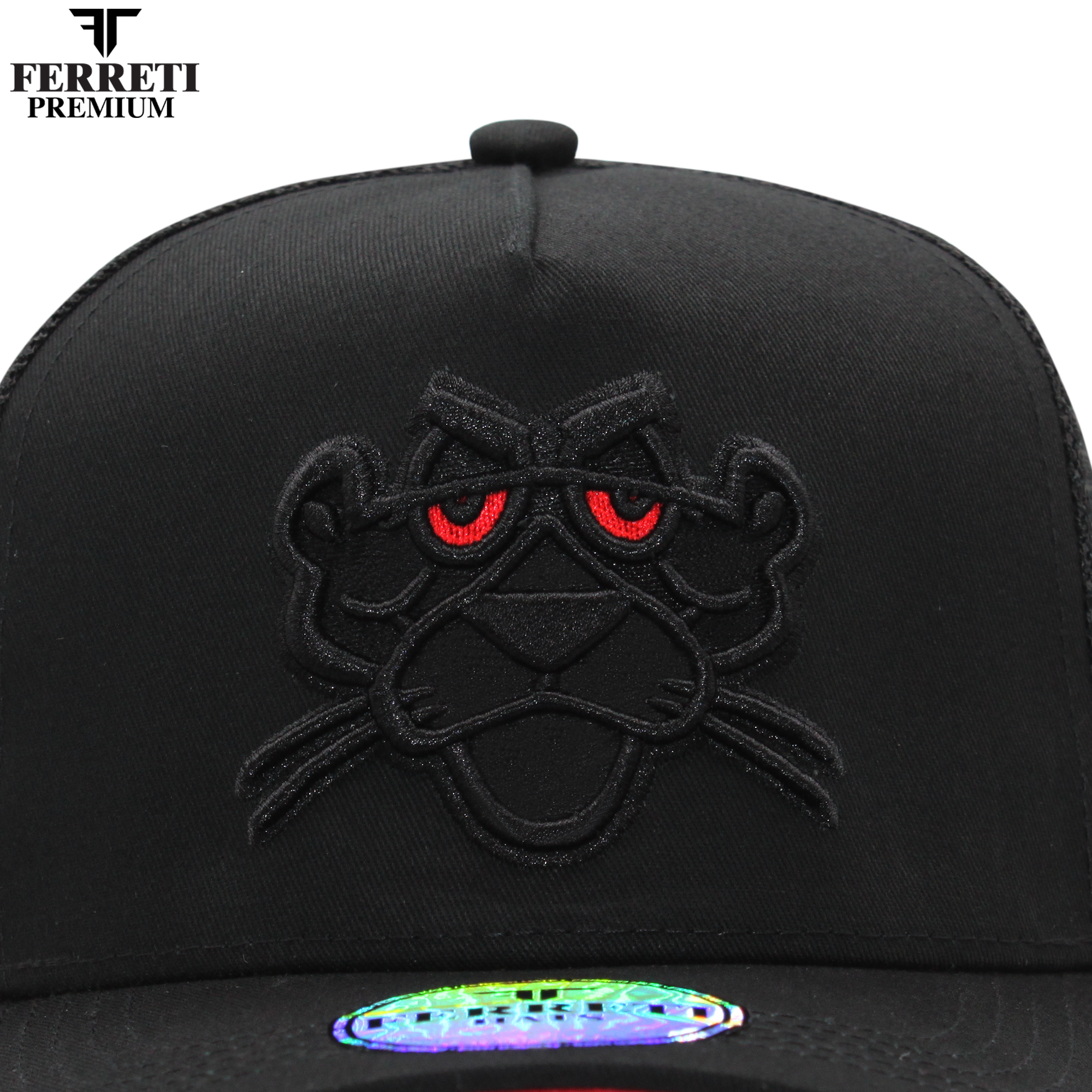 FERRETI HATS PREMIUM FT02M La Pantera Malla Baseball Cap For Men