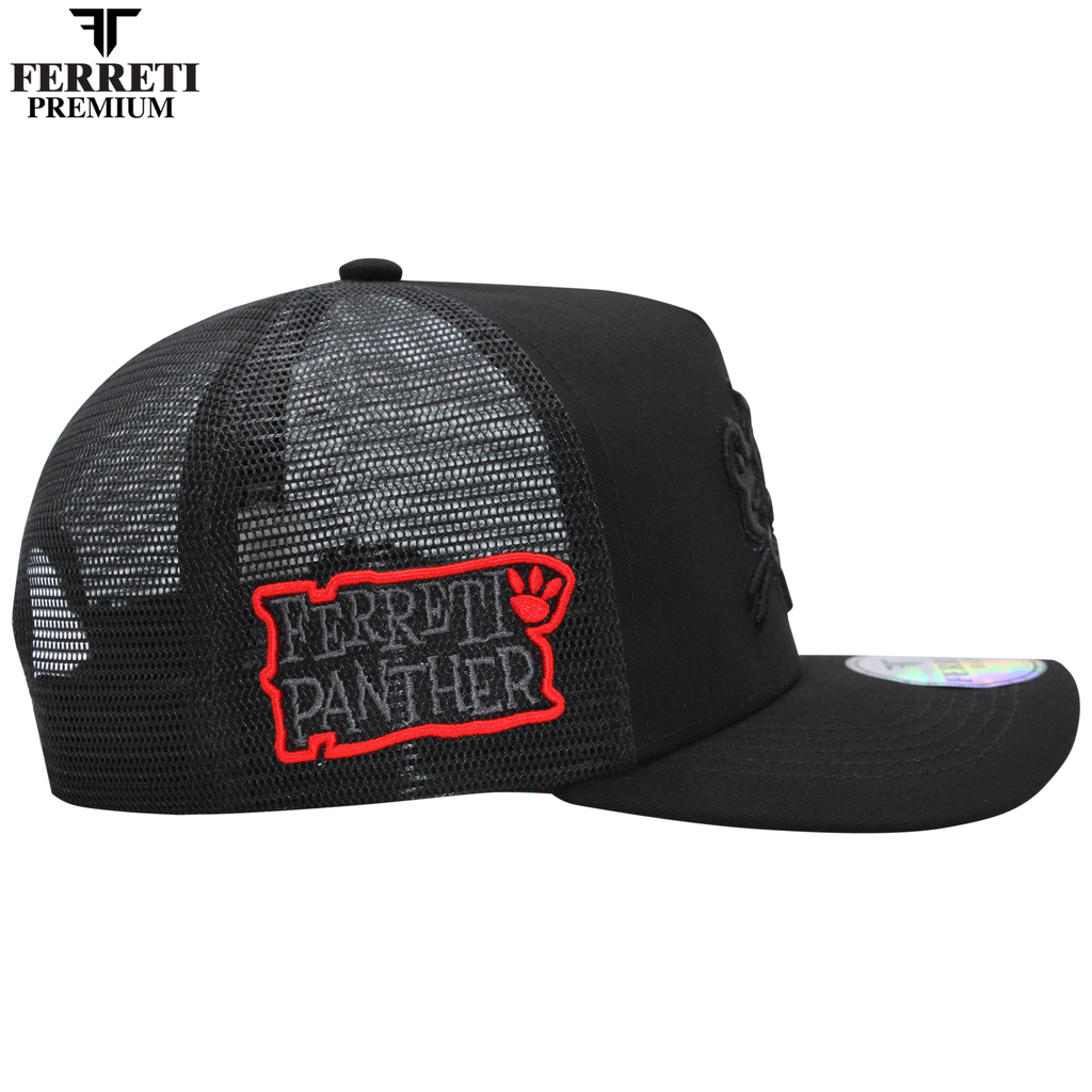 FERRETI HATS PREMIUM FT02M La Pantera Malla Baseball Cap For Men