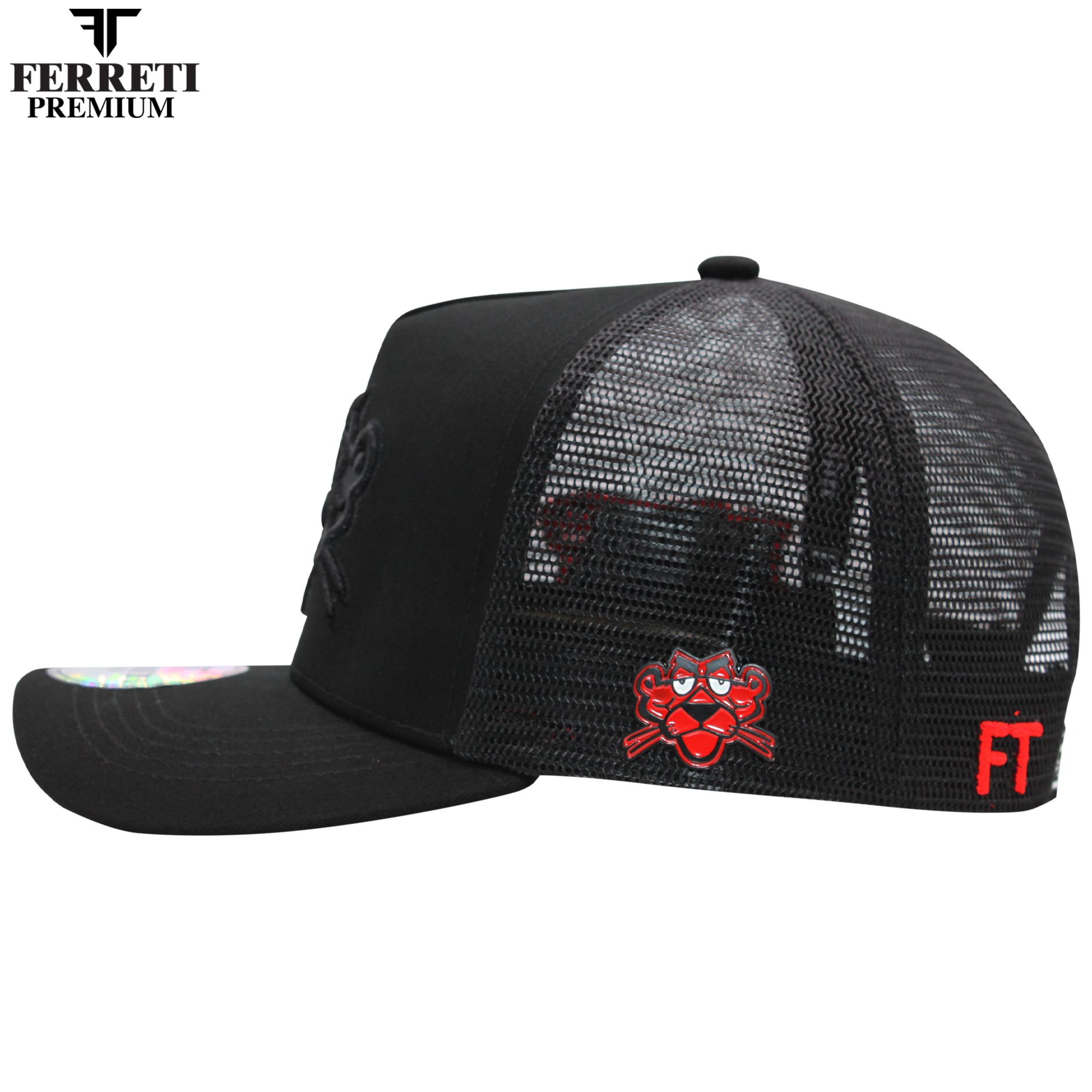 FERRETI HATS PREMIUM FT02M La Pantera Malla Baseball Cap For Men