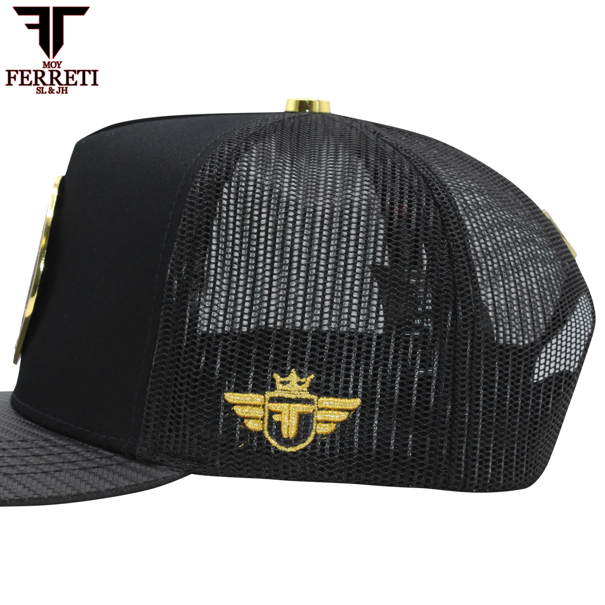 FERRETI HATS PREMIUM FT145M Escudo Mexico Baseball Cap For Men