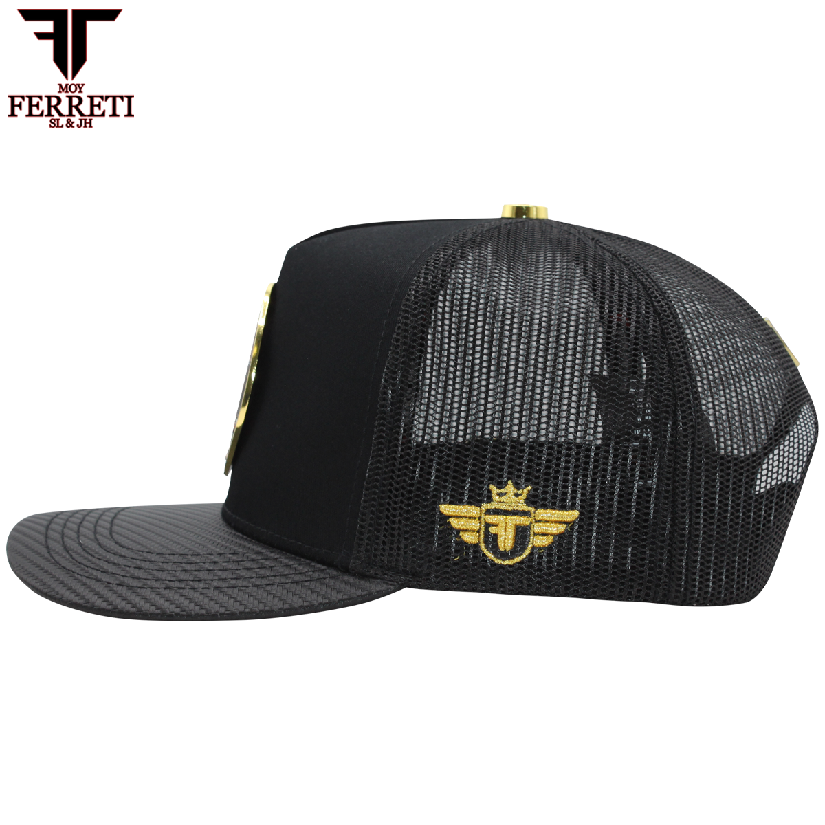 FERRETI HATS PREMIUM FT145M Escudo Mexico Baseball Cap For Men