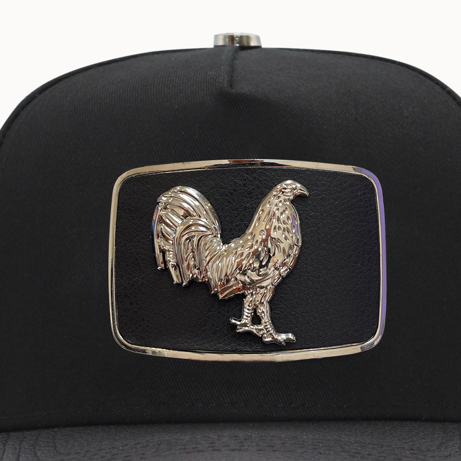 FERRETI HATS PREMIUM FT146 Gallo Plateado Baseball Cap For Men
