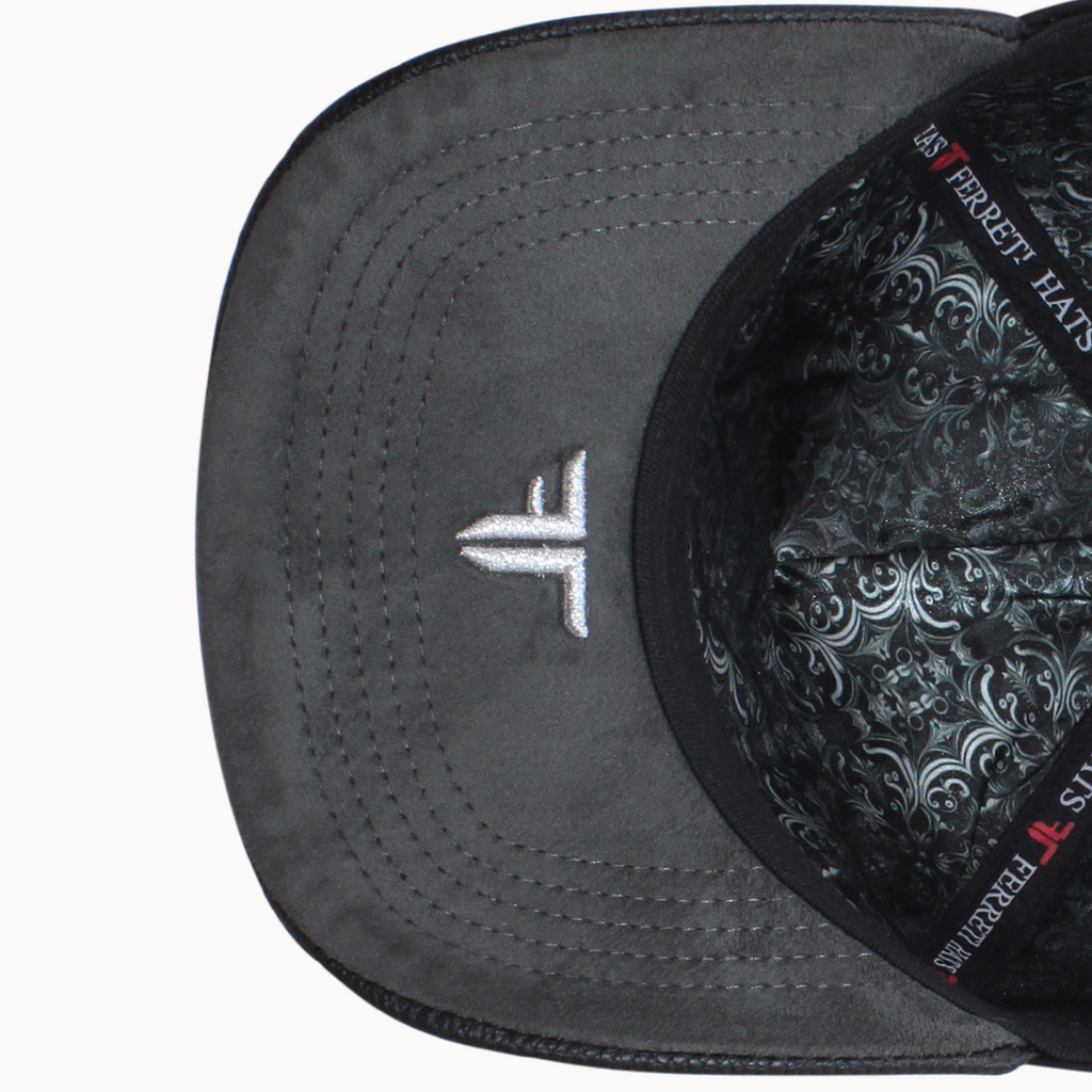 FERRETI HATS PREMIUM FT146 Gallo Plateado Baseball Cap For Men