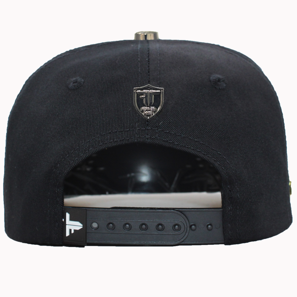 FERRETI HATS PREMIUM FT146 Gallo Plateado Baseball Cap For Men