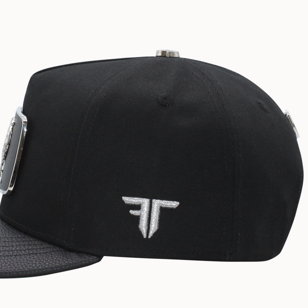 FERRETI HATS PREMIUM FT146 Gallo Plateado Baseball Cap For Men