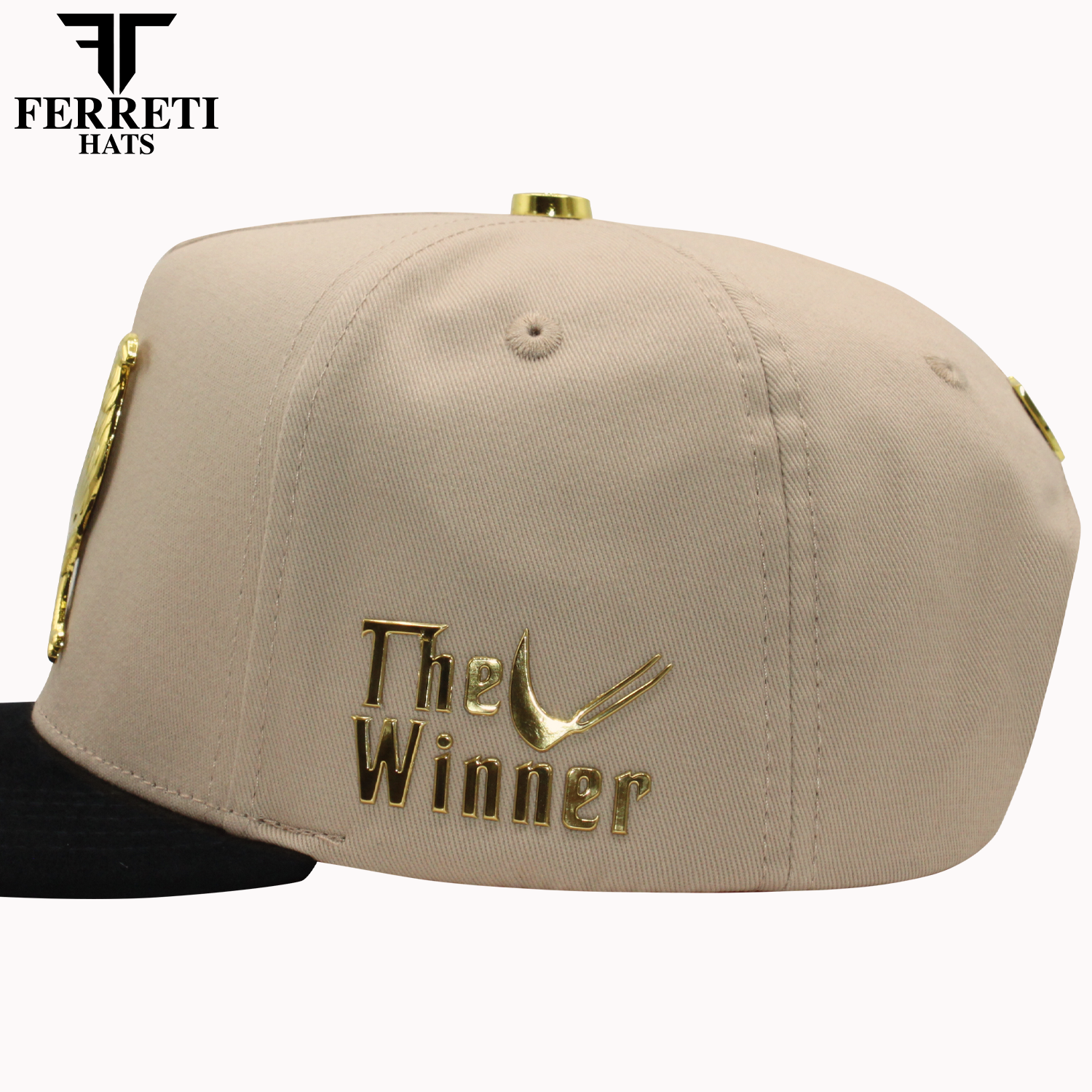 FERRETI HATS PREMIUM FT150 The Winner Baseball Cap For Men