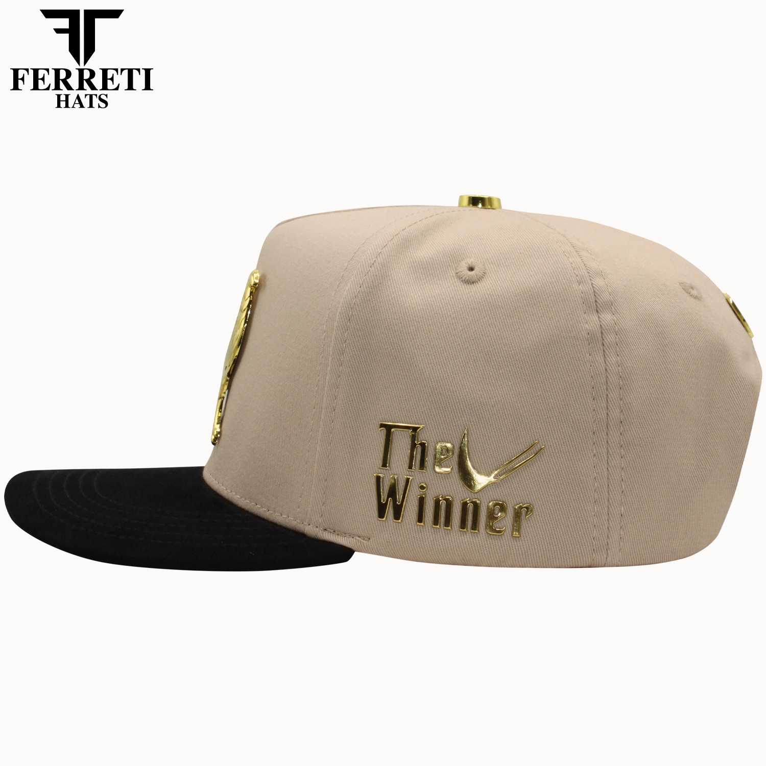 FERRETI HATS PREMIUM FT150 The Winner Baseball Cap For Men