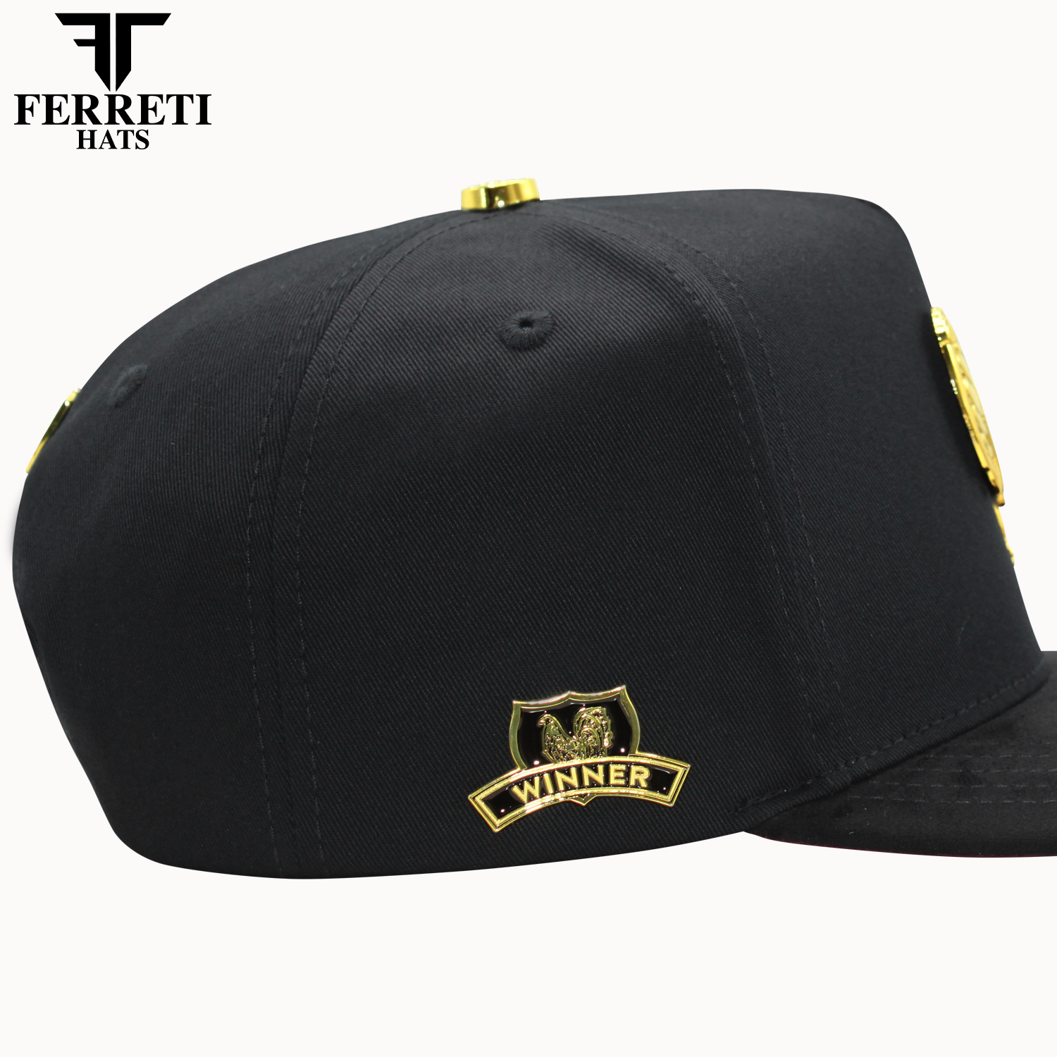 FERRETI HATS PREMIUM FT150 The Winner Baseball Cap For Men