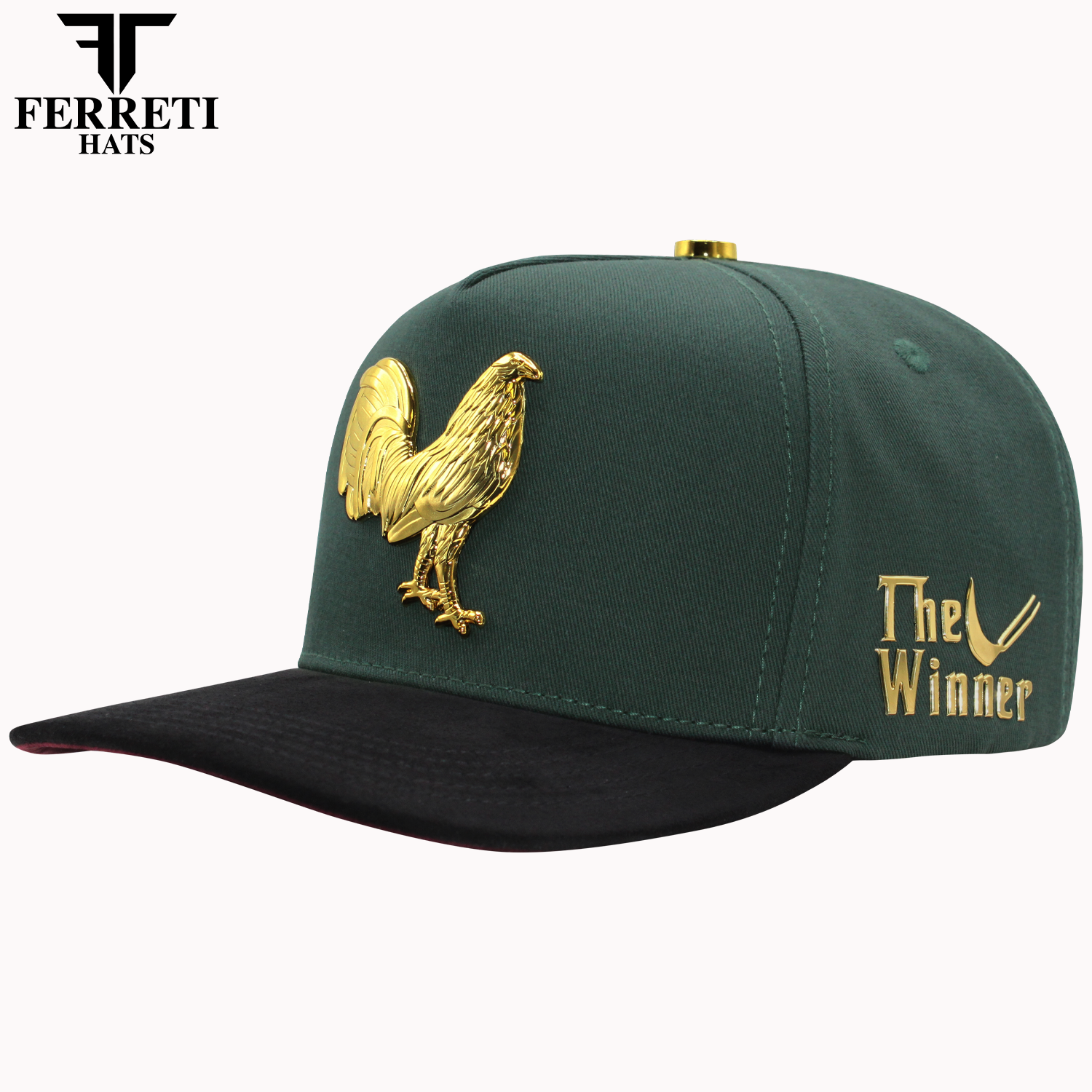FERRETI HATS PREMIUM FT150 The Winner Baseball Cap For Men