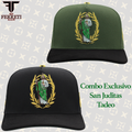 FERRETI HATS PREMIUM FT157157 COMBO San Juditas Baseball Cap For Men