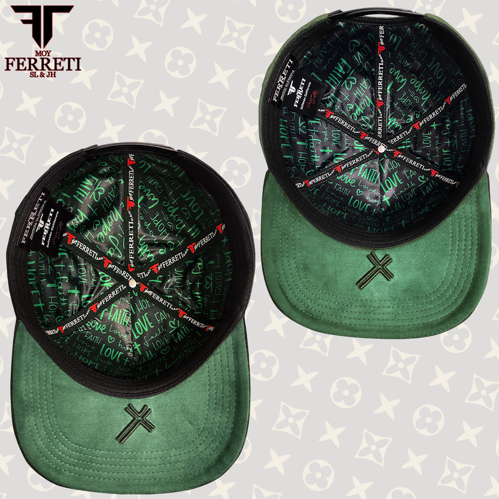 FERRETI HATS PREMIUM FT157157 COMBO San Juditas Baseball Cap For Men